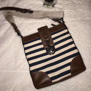 Woman’s Chaps Crossbody leather purse